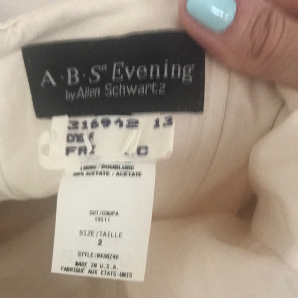 ABS Evening Dress by Allen Schwartz - Picture 6 of 6